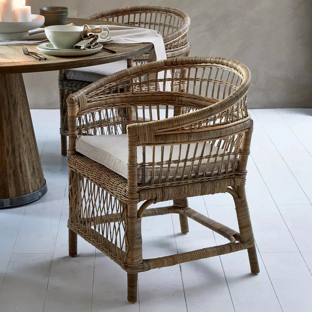 Riviera Maison Esszimmerstuhl Victoria Falls, Natural, Rattan-8720142160135-Stil-Ambiente-518760