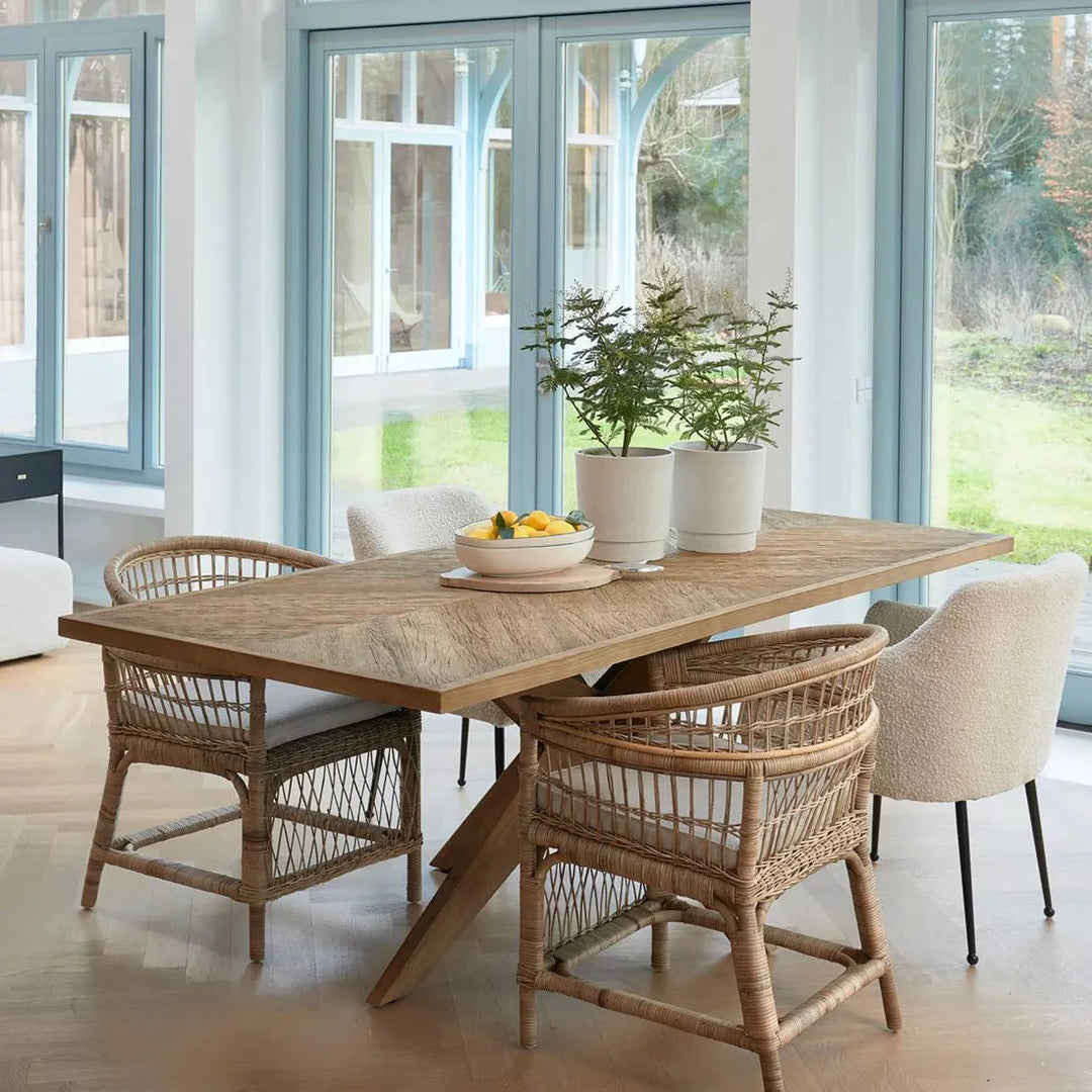 Riviera Maison Esszimmerstuhl Victoria Falls, Natural, Rattan-8720142160135-Stil-Ambiente-518760