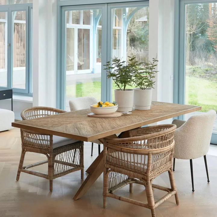 Riviera Maison Esszimmerstuhl Victoria Falls, Natural, Rattan-8720142160135-Stil-Ambiente-518760