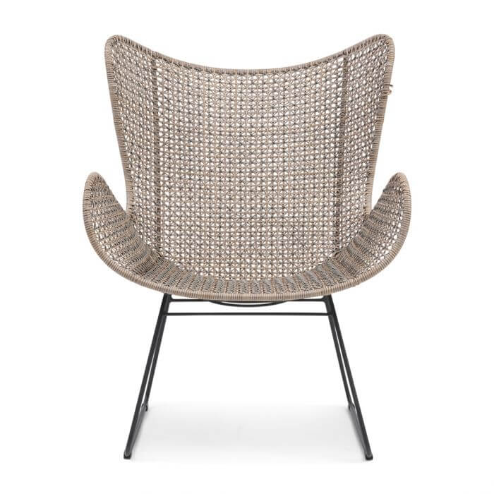 Riviera Maison Portofino Outdoor Stackable Dining Chair Graphite-8720142087265-Stil-Ambiente-506640