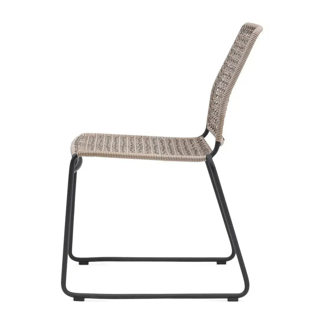 Riviera Maison Portofino Outdoor Stackable Dining Chair Graphite-8720142087395-Stil-Ambiente-506720