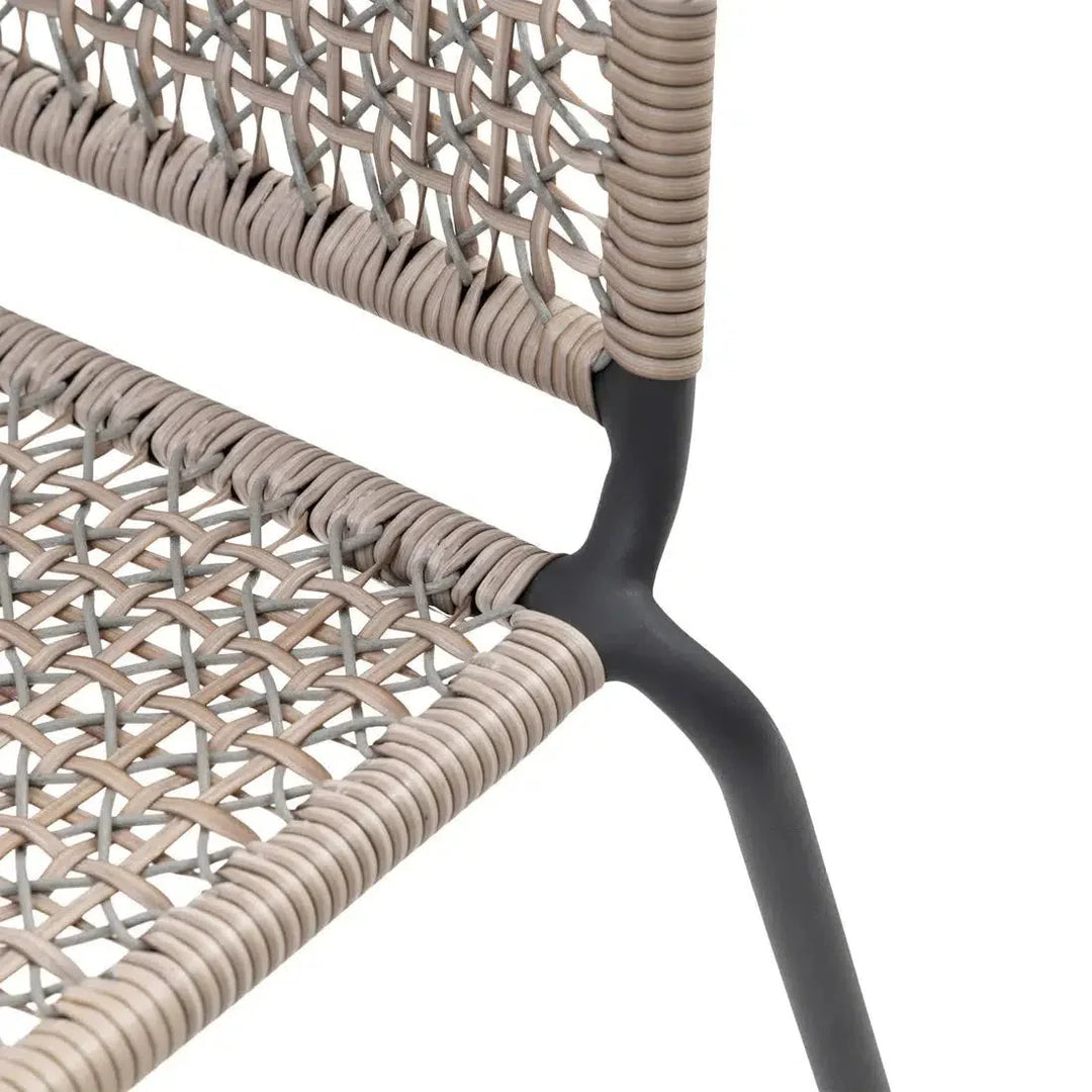 Riviera Maison Portofino Outdoor Stackable Dining Chair Graphite-8720142087395-Stil-Ambiente-506720