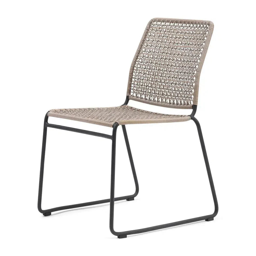 Riviera Maison Portofino Outdoor Stackable Dining Chair Graphite-8720142087395-Stil-Ambiente-506720