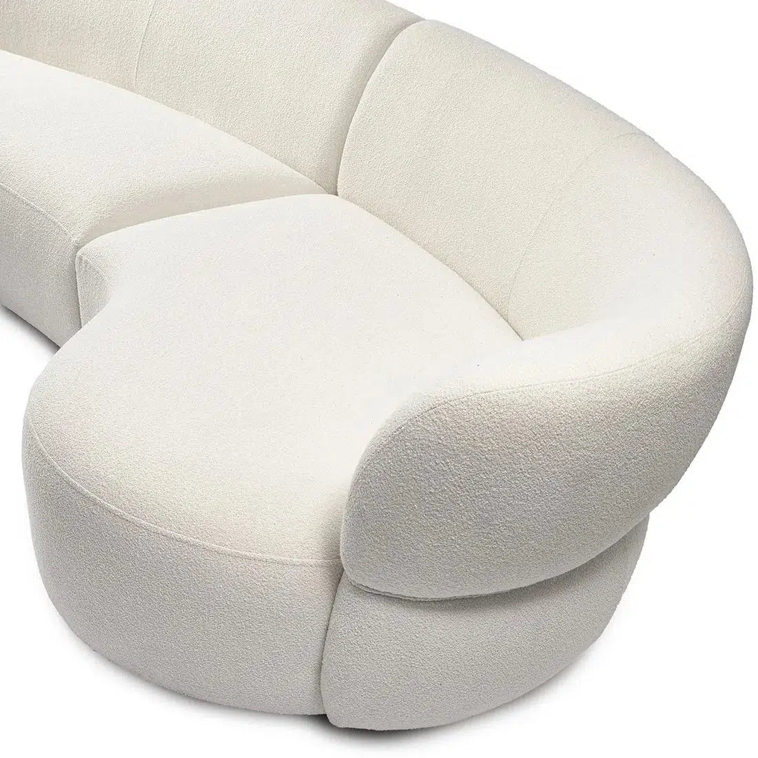 Rivièra Maison San Remo Sofa Couch 3,5-Sitzer, Rechts, Simply White-8720794165298-Stil-Ambiente-30375001