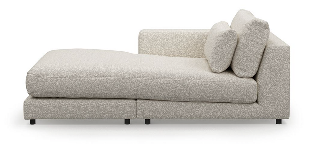 Riviera Maison Stephen Chaise Longue Left, bouclé, simply white-8720142097776-Stil-Ambiente-7094001