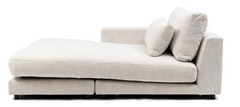 Riviera Maison Stephen Chaise Longue Left, rich tweed, antique white-8718056697649-Stil-Ambiente-7099001