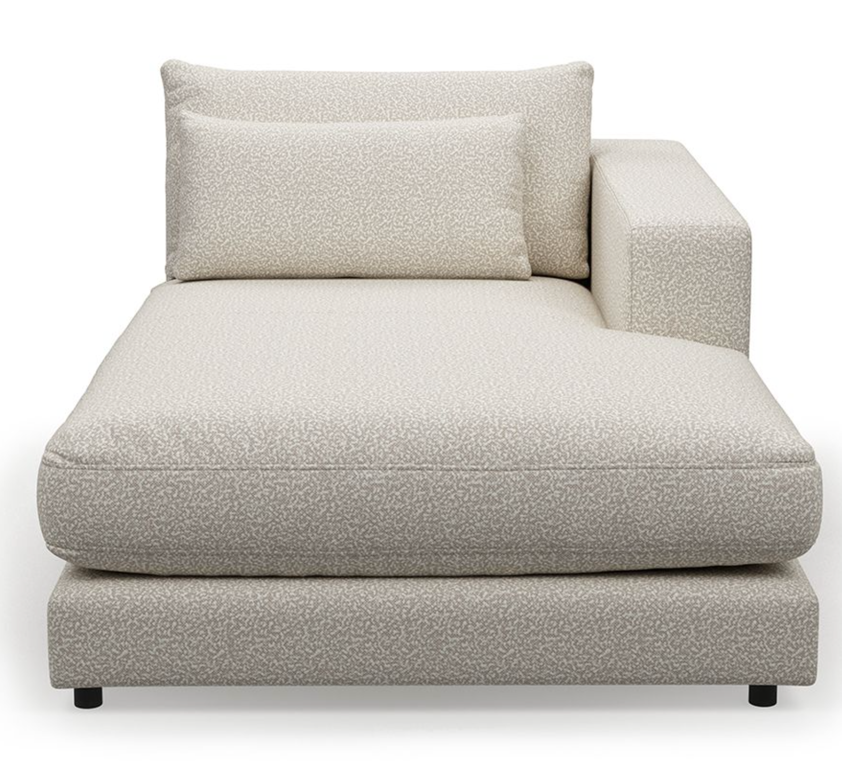 Riviera Maison Stephen Chaise Longue Right, bouclé, simply white-8720142097189-Stil-Ambiente-7082001