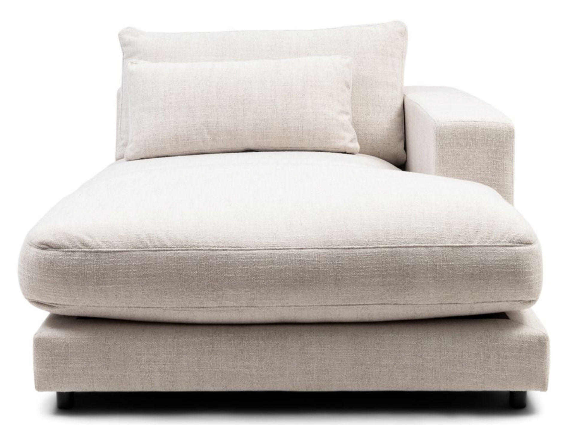 Riviera Maison Stephen Chaise Longue Right, rich tweed, antique white-8720142241377-Stil-Ambiente-7087001