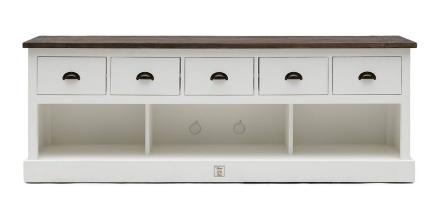 Riviera Maison TV-Möbel Newport, 180x45-8718056347001-Stil-Ambiente-283110