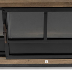 Riviera Maison TV-Möbel The Hoxton, Schwarz-8720142319304-Stil-Ambiente-484510