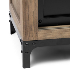 Riviera Maison TV-Möbel The Hoxton, Schwarz-8720142319304-Stil-Ambiente-484510