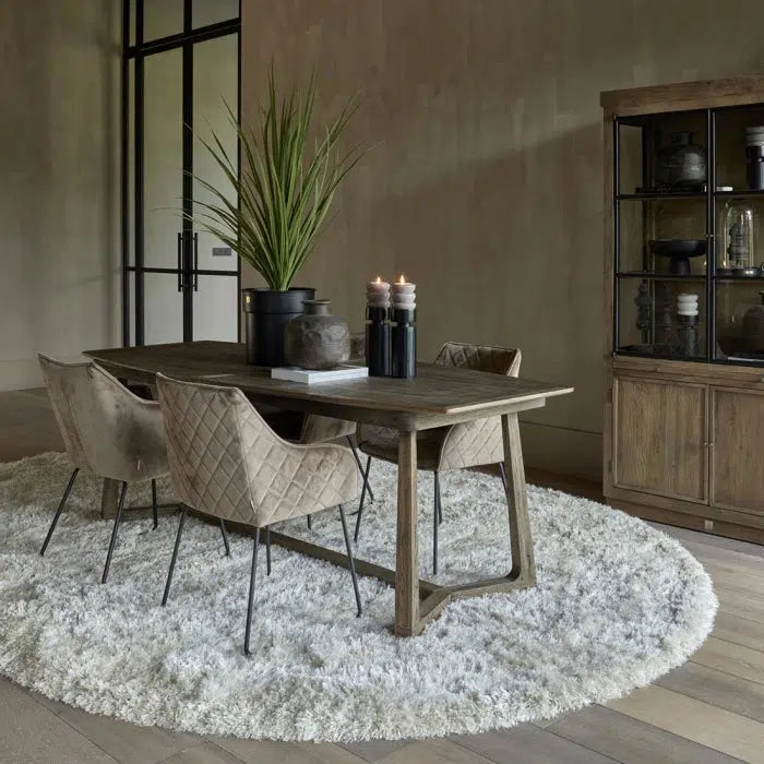 Riviera Maison Teppich Cecil, Creme, 390x280-Stil-Ambiente-