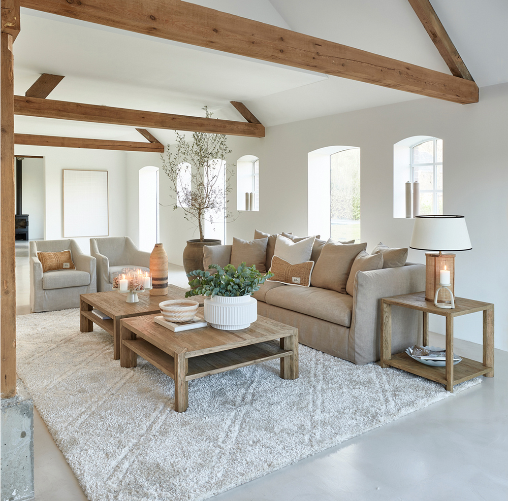 Riviera Maison Teppich Louvre, Cream, 390x280cm-8720794056817-Stil-Ambiente-536440
