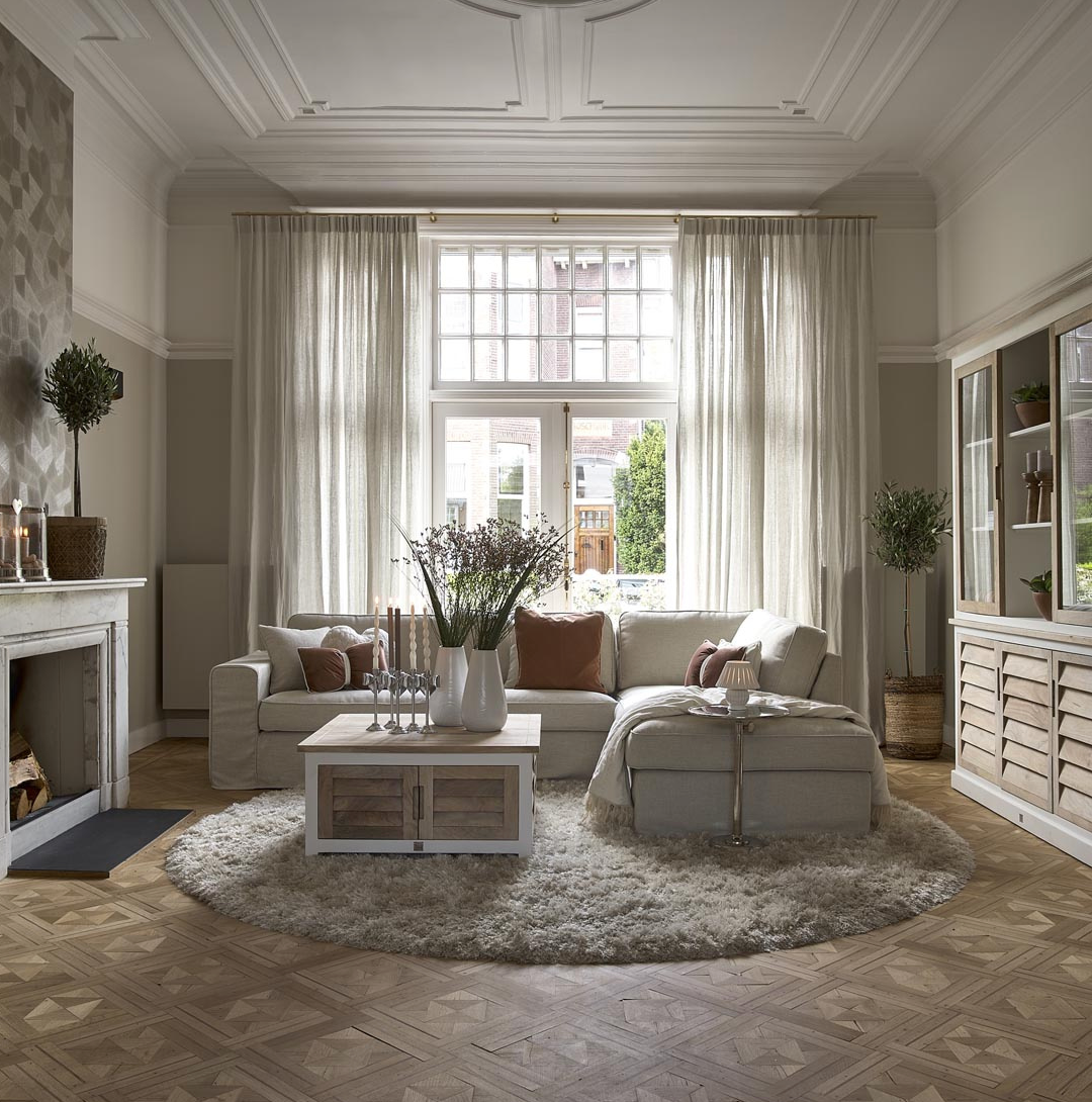 Riviera Maison Teppich Mesa Vista, Ø320-8720142294380-Stil-Ambiente-481850